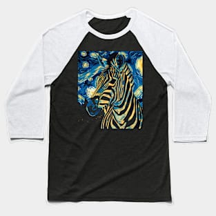 Zebra Wildlife Sanctuaries Baseball T-Shirt